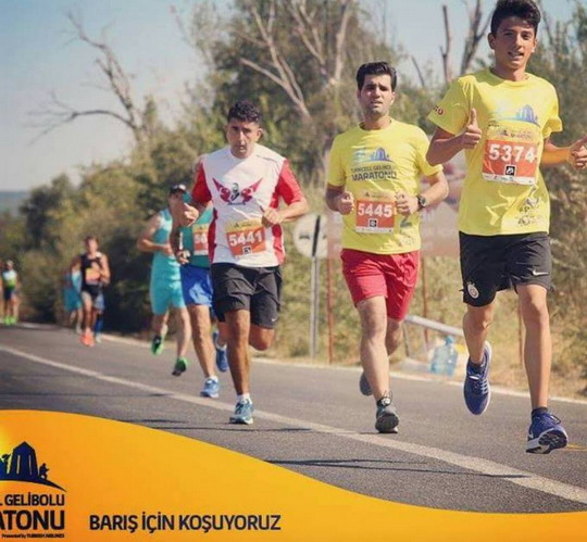 Atletlerimizin farklı yer ve zamanlardaki koşuları...