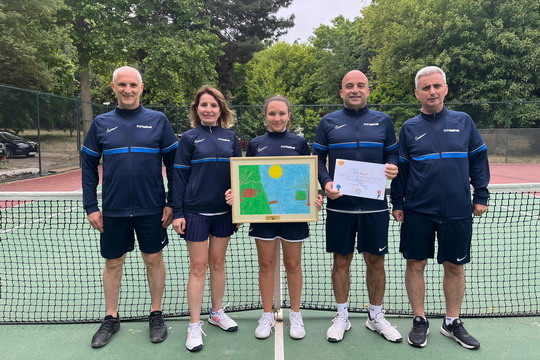Tenis takımımız Türkiye Eğitim Gönüllüleri Vakfı (TEGV) yararına düzenlenen Şirketler Tenis Turnuvası şampiyonu oldu.