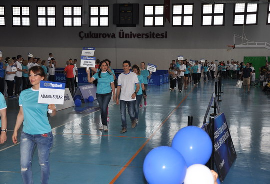 Yapı Kredi Bölge Spor Şenliği’nin 14'üncüsü Adana'daydı...