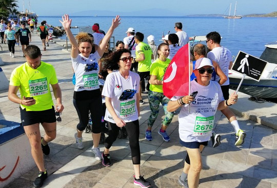 Atletlerimiz Bodrum Global Run’da yarıştılar.