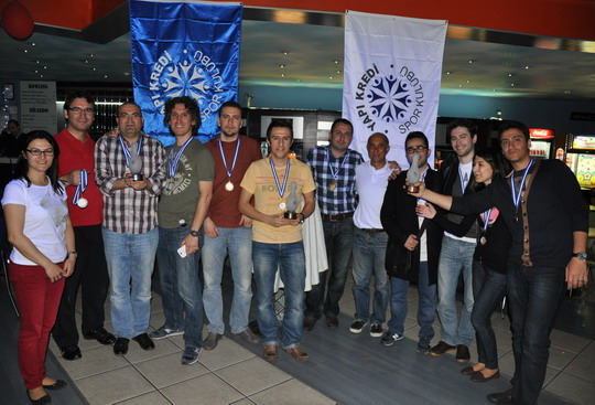 YKB Bowling Turnuvası sonuçları...