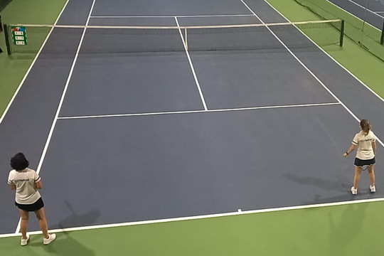Bankacılar tenis turnuvası sona erdi.