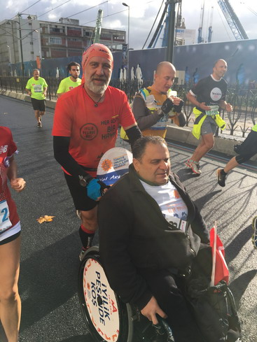 Atletlerimiz Kıtalararası İstanbul Maratonu’nda koştu...