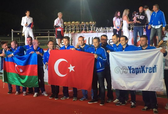 Yapı Kredi Bank Azerbaycan ilk defa İtalya’da mücadele etti!