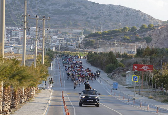 Bisikletçilerimizin Veloturk Gran Fondo Çeşme Yarışları.