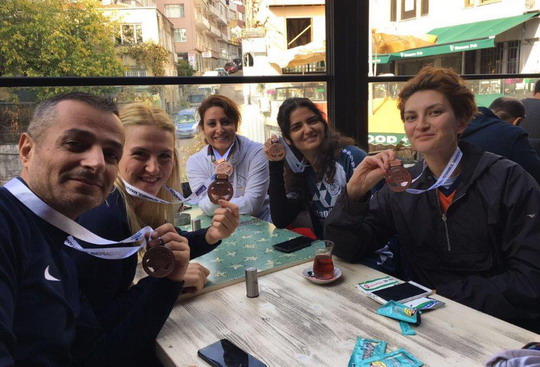 Atletizm Takımımız İstanbul  Maratonu’nda “iyilik” peşinde koştu...
