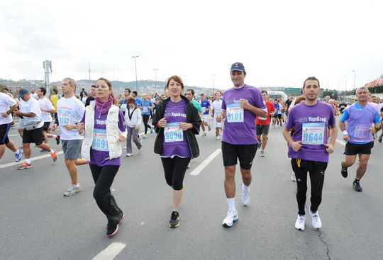 YKB'liler 34.Avrasya Maratonu'ndaydı.
