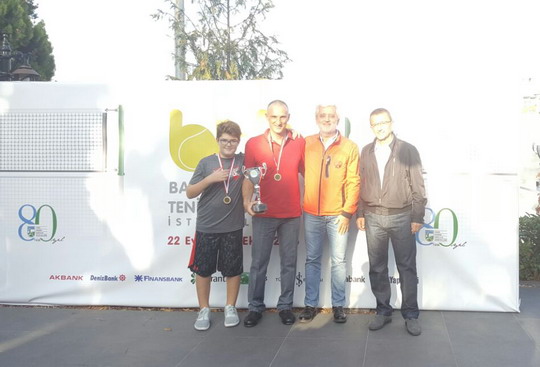 Bankalararası Tenis Turnuvası sona erdi.