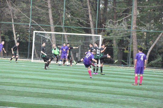 Futbol turnuvasında heyecan devam ediyor.