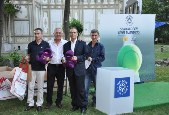 Yapı Kredi Senior Open Tenis Turnuvası sona erdi