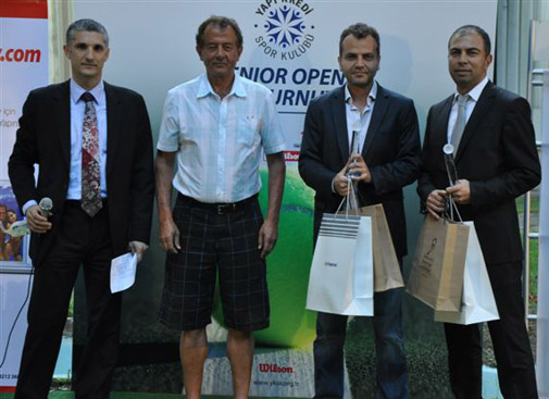 Yapı Kredi Spor Kulübü Senior Open Tenis Turnuvası sona erdi!