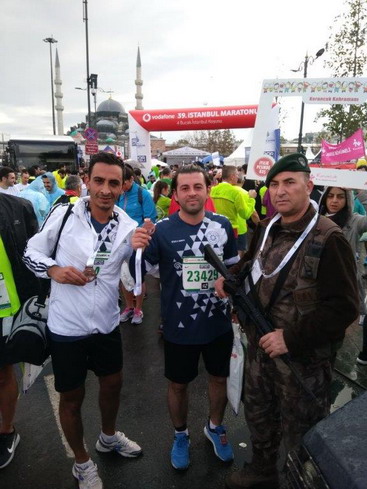 Atletizm Takımımız İstanbul  Maratonu’nda “iyilik” peşinde koştu...