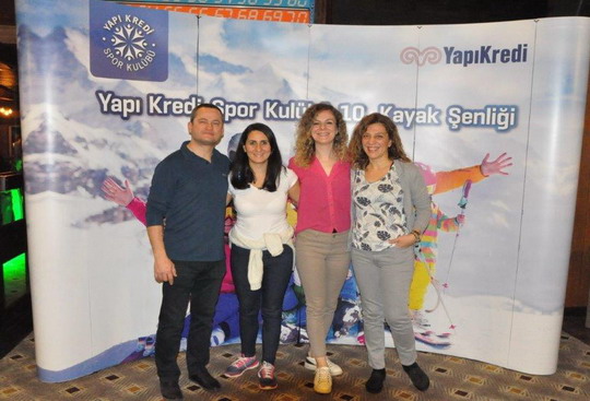 Yapı Kredi Spor Kulübü 10. Kayak Şenliği tamamlandı.