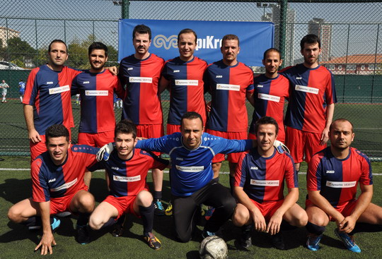 Yapı Kredi futbol coşkusu yeniden start aldı...