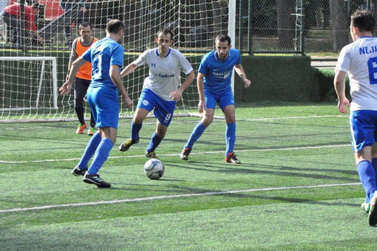 Futbol turnuvasında heyecan devam ediyor.