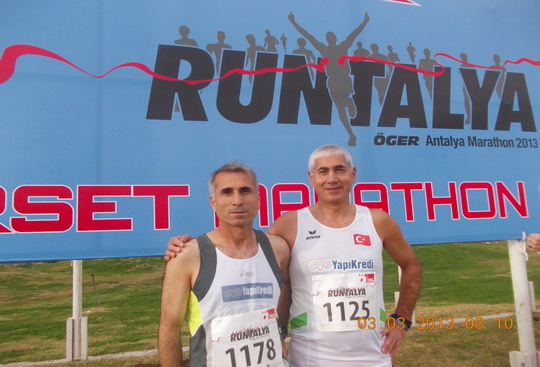 Atletlerimizin RUNTALYA yarı maratonu...
