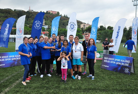 Yapı Kredi Bölge Spor Şenliği'nin 10'uncusunu Samsun’da tamamladık...