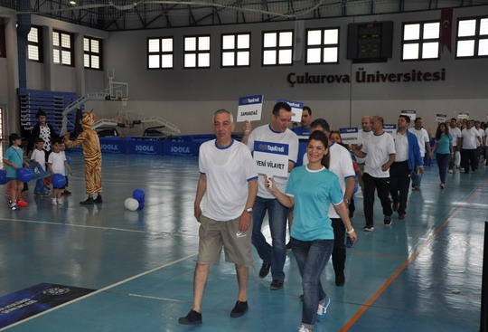 Yapı Kredi Bölge Spor Şenliği’nin 14'üncüsü Adana'daydı...