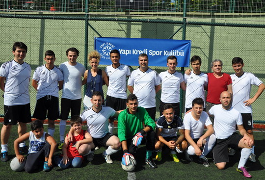Yapı Kredi futbol coşkusu yeniden start aldı...