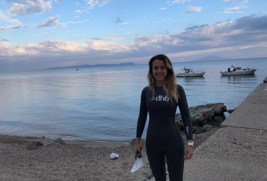 Sporcularımız Gelibolu Triatlonu’nda mücadele ettiler.