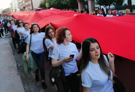 19 Mayıs’ın 100’üncü yılında 1919 ruhuyla  Samsun’daydık.