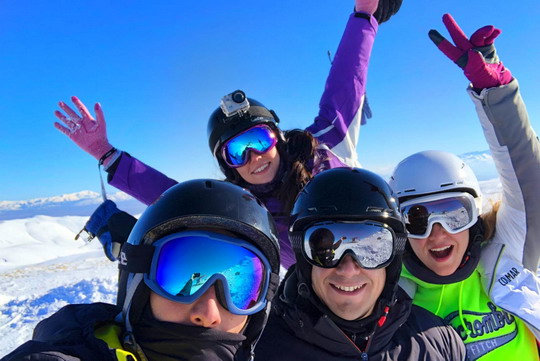 Erciyes Kayak Turumuz sona erdi.