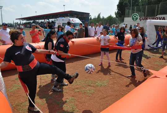 Yapı Kredi Bölge Spor Şenliği’nin 14'üncüsü Adana'daydı...