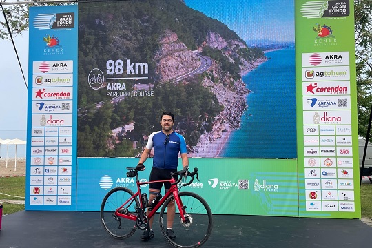Akra Gran Fondo Antalya Bisiklet Yarışları’ndan madalyayla döndük!