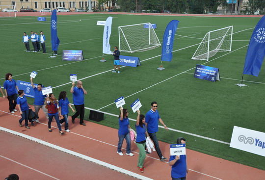Yapı Kredi Bölge Spor Şenliği'nin 11'incisini  Ankara’da büyük bir katılımla tamamladık...