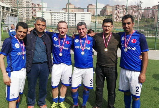 Gaziantep Bankalararası Futbol Turnuvası’nda Şampiyon Yapı Kredi!