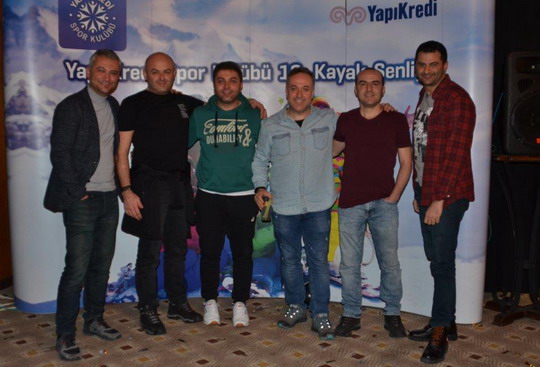 Yapı Kredi Spor Kulübü 10. Kayak Şenliği tamamlandı.