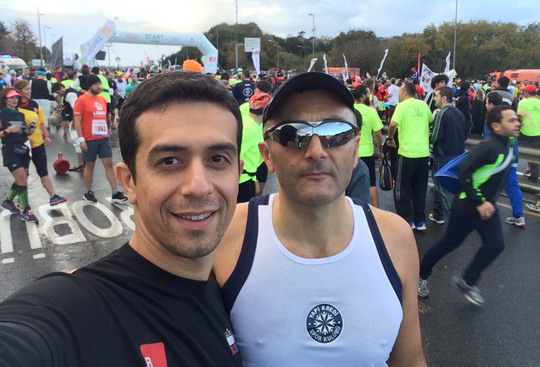 Atletlerimiz Kıtalararası İstanbul Maratonu’nda koştu...