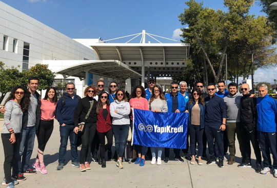 Uluslararası Runatolia maratonunda bizler de koştuk.