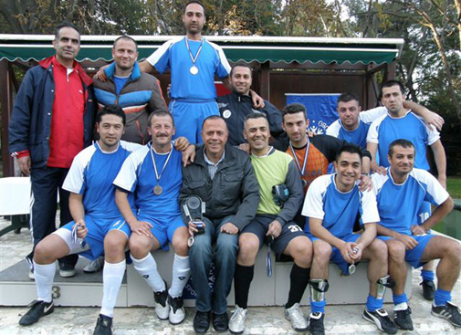 YKB Bölgeler arası  Futbol Turnuvası şampiyonu İstanbul Merkez Bölge!