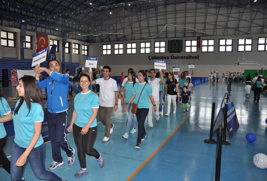 Yapı Kredi Bölge Spor Şenliği’nin 14'üncüsü Adana'daydı...