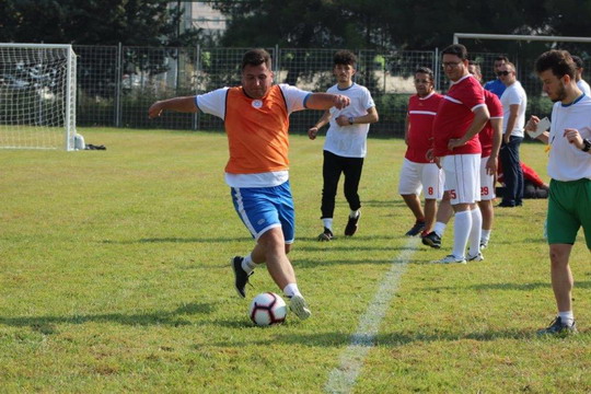 Bursa'da BizClub Futbol Turnuvası