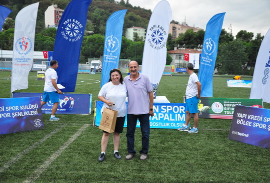 Yapı Kredi Bölge Spor Şenliği'nin 10'uncusunu Samsun’da tamamladık...