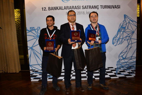 Yapı Kredi Bankalararası Satranç Turnuvası’nda Şampiyon!