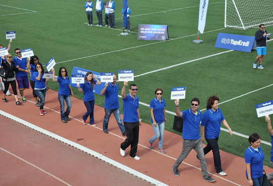 Yapı Kredi Bölge Spor Şenliği'nin 11'incisini  Ankara’da büyük bir katılımla tamamladık...