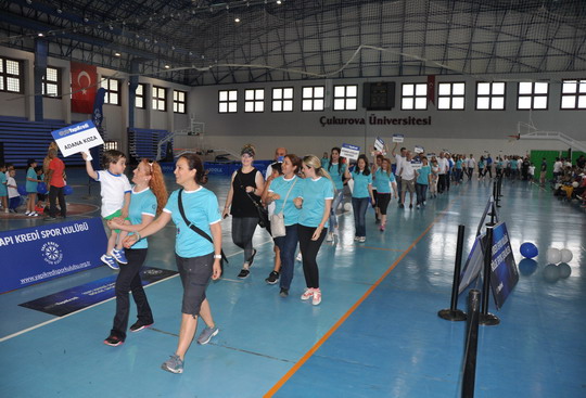 Yapı Kredi Bölge Spor Şenliği’nin 14'üncüsü Adana'daydı...