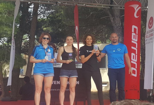 Sporcularımız Gelibolu Triatlonu’nda mücadele ettiler.