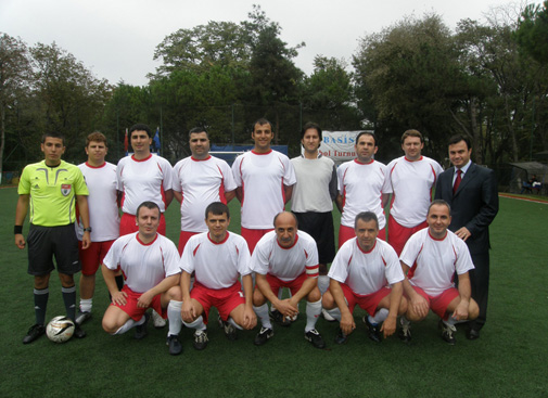 YKB Bölgeler arası  Futbol Turnuvası şampiyonu İstanbul Merkez Bölge!
