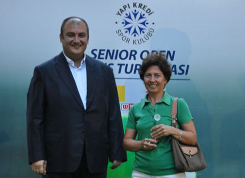 Yapı Kredi Spor Kulübü Senior Open Tenis Turnuvası sona erdi!