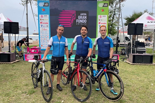 Akra Gran Fondo Antalya Bisiklet Yarışları’ndan madalyayla döndük!