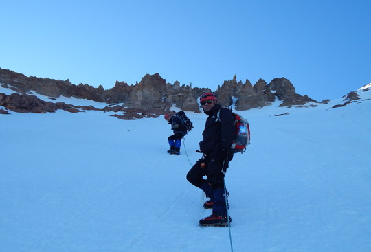 Yapı Kredi bayrağı Erciyes'in zirvesindeydi...