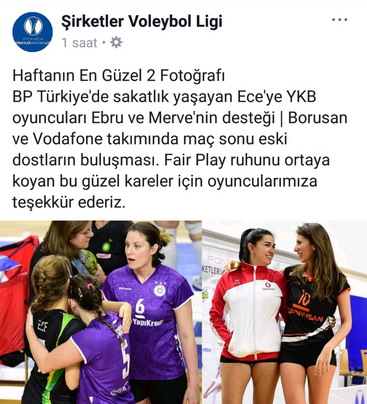 Kadın Voleybol Takımımız Şirketler Voleybol Ligi’ne galibiyetle başladı