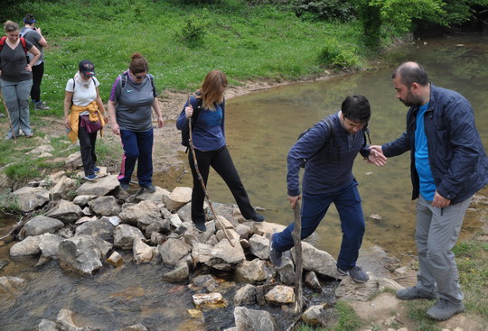 Trekking zevkinin tadı damaklarda kaldı...