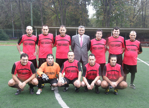 YKB Bölgeler arası  Futbol Turnuvası şampiyonu İstanbul Merkez Bölge!