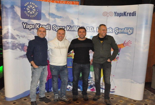 Yapı Kredi Spor Kulübü 10. Kayak Şenliği tamamlandı.