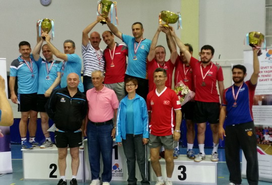 İzmir Kuruluşlar Masa Tenisi Ligi 2015...